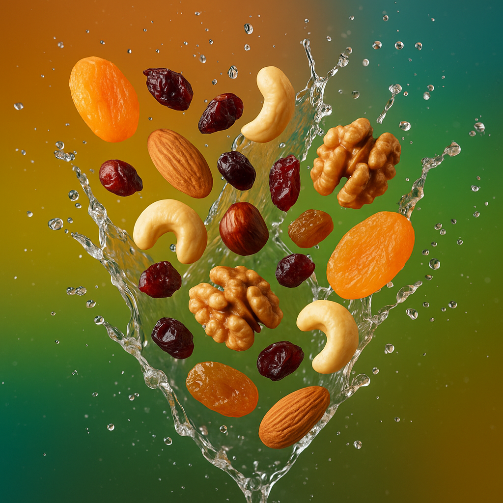 mix de fructe uscate si nuci sanatoase