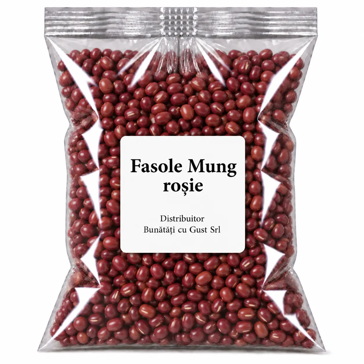 Fasole Mung Roșie 1000 g – Boabe pentru Supe, Tocănițe și Salate - imagine 2